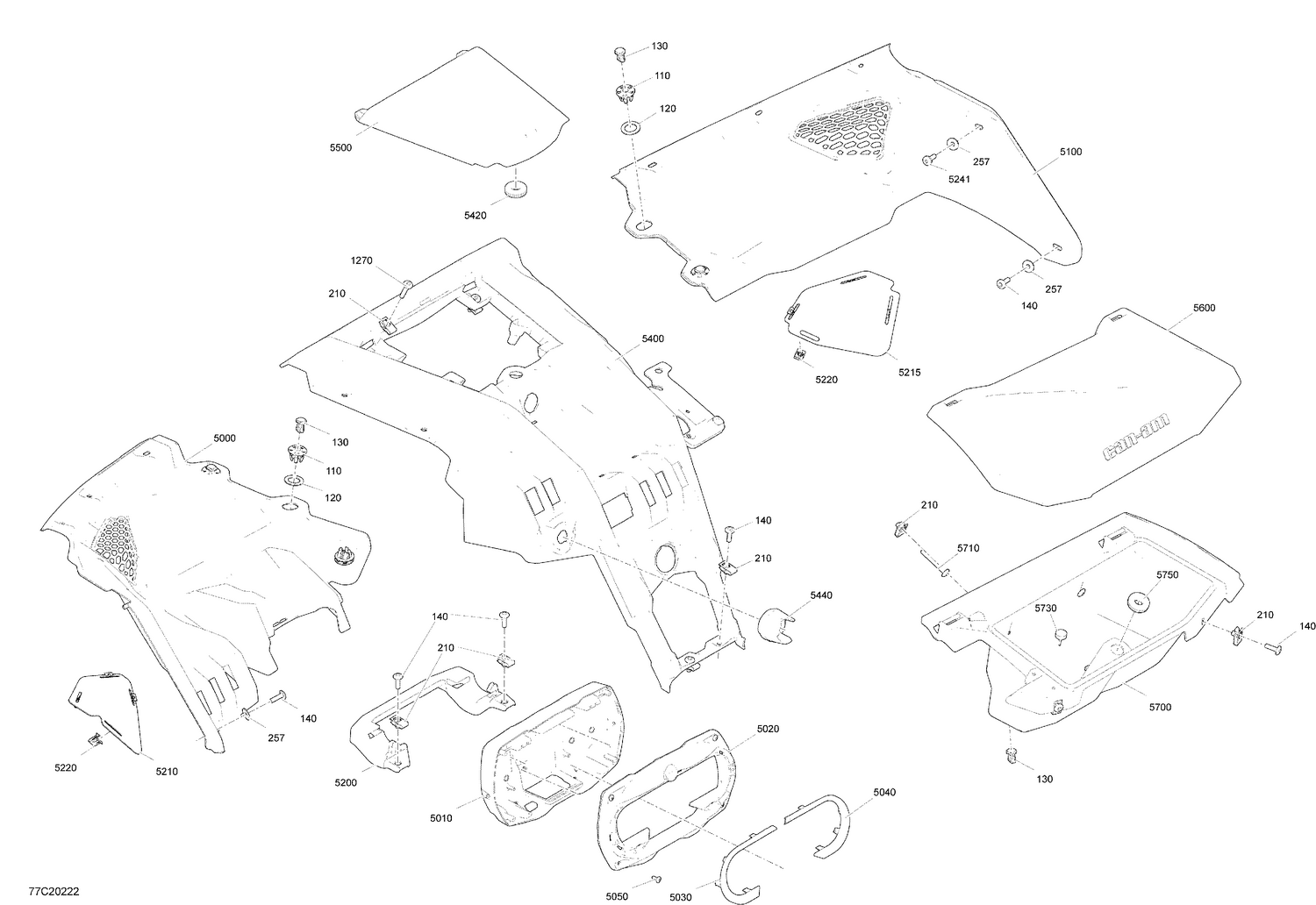 09- Cab Interior - Dashboard Section - XRC