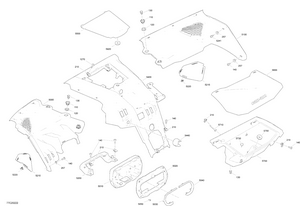 09- Cab Interior - Dashboard - Xds - Xrs Schematic