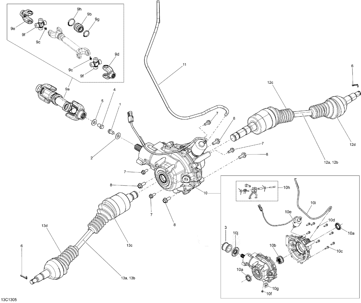 08- Drive System, Rear (Supplement-IS Market)