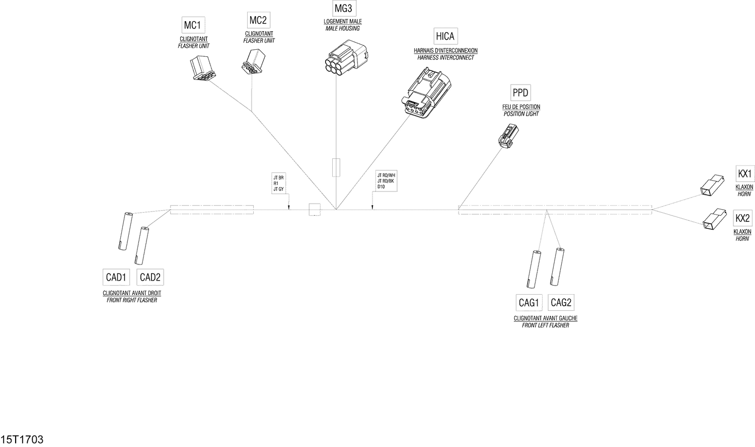 10- Electrical Harness - Europe 710004680