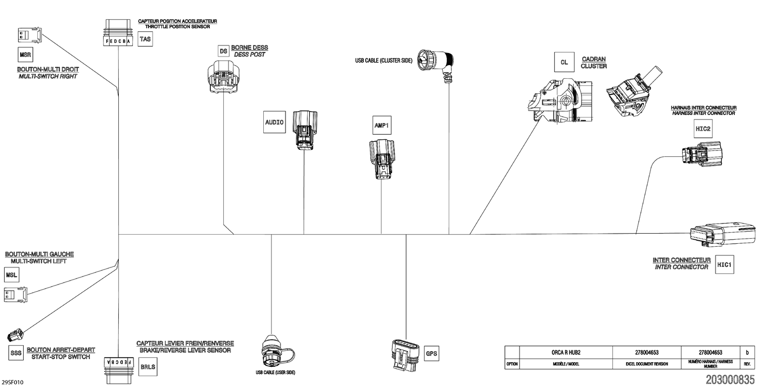 08- Electric - Steering Wiring Harness - 278004653