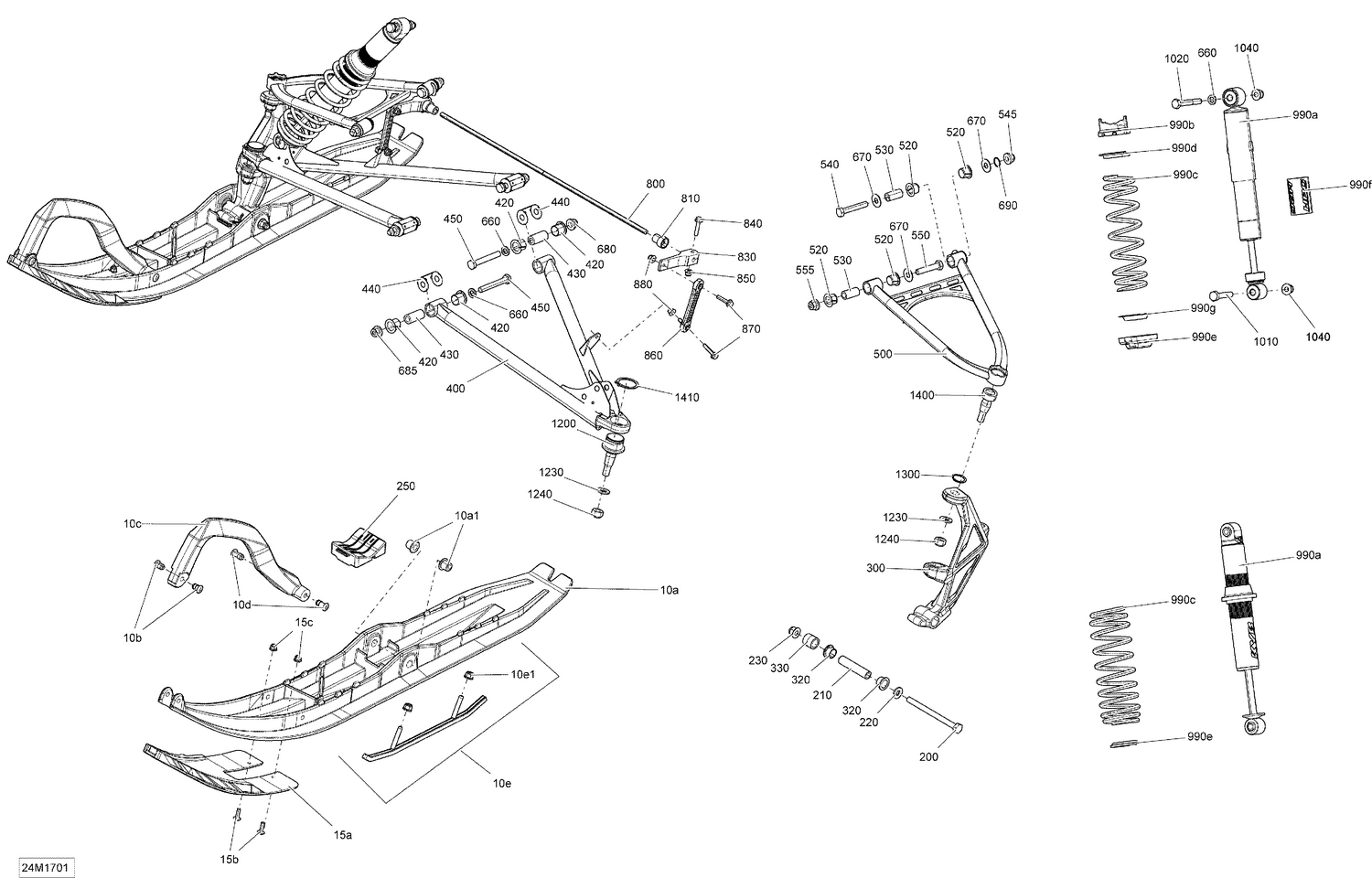 07- Front Suspension And Ski