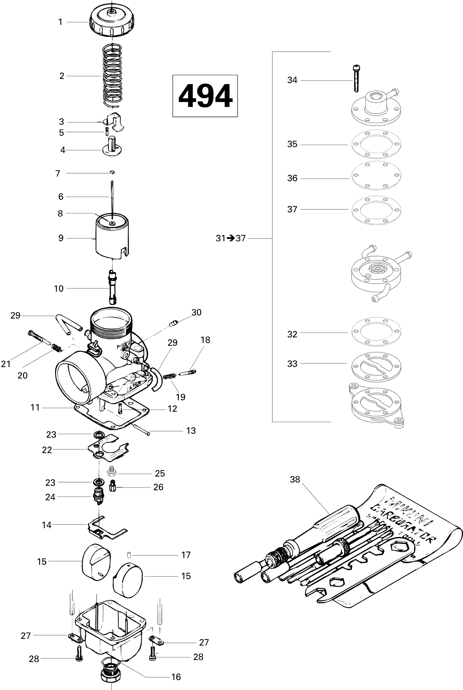 Assembly diagram