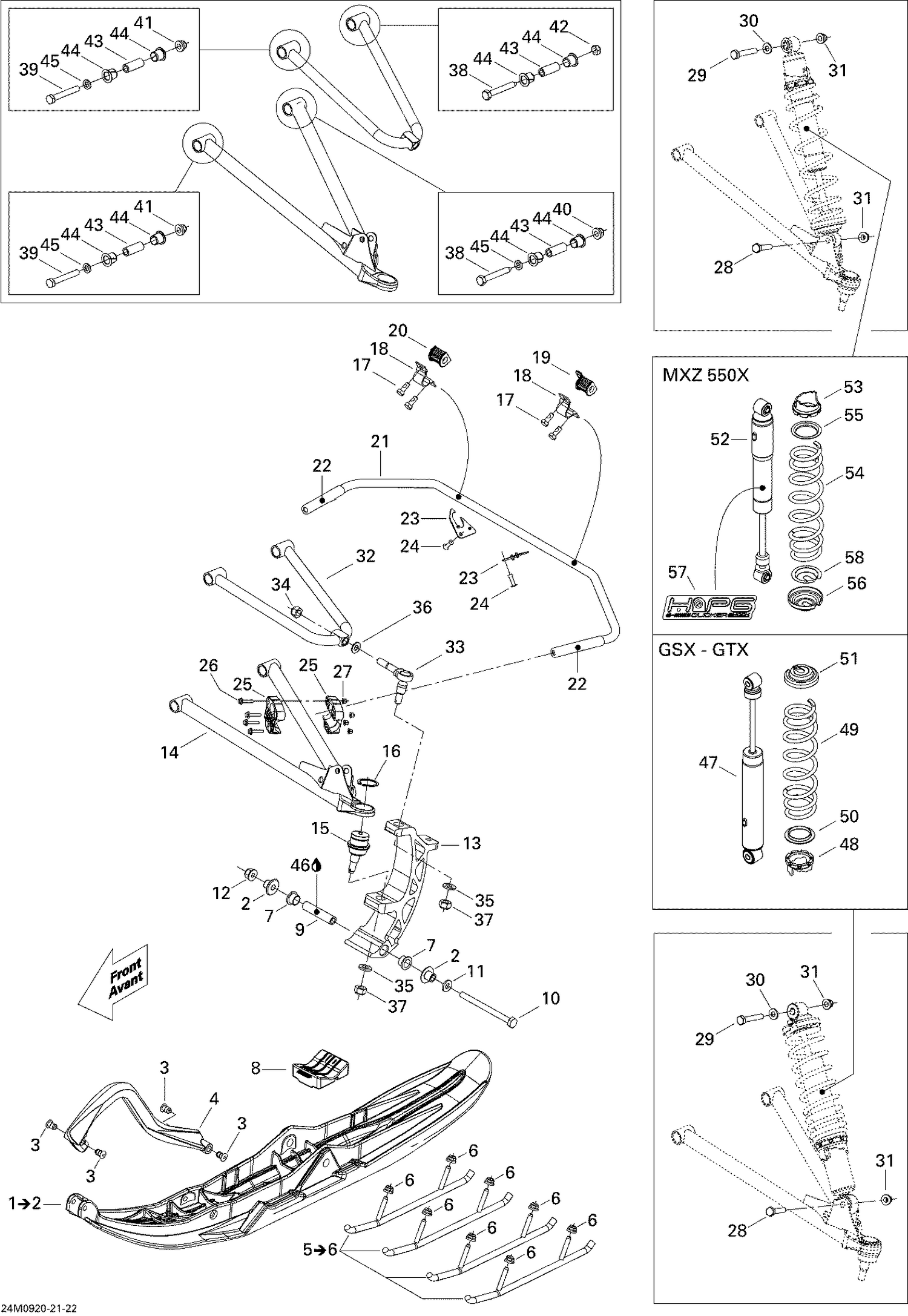 07- Front Suspension And Ski