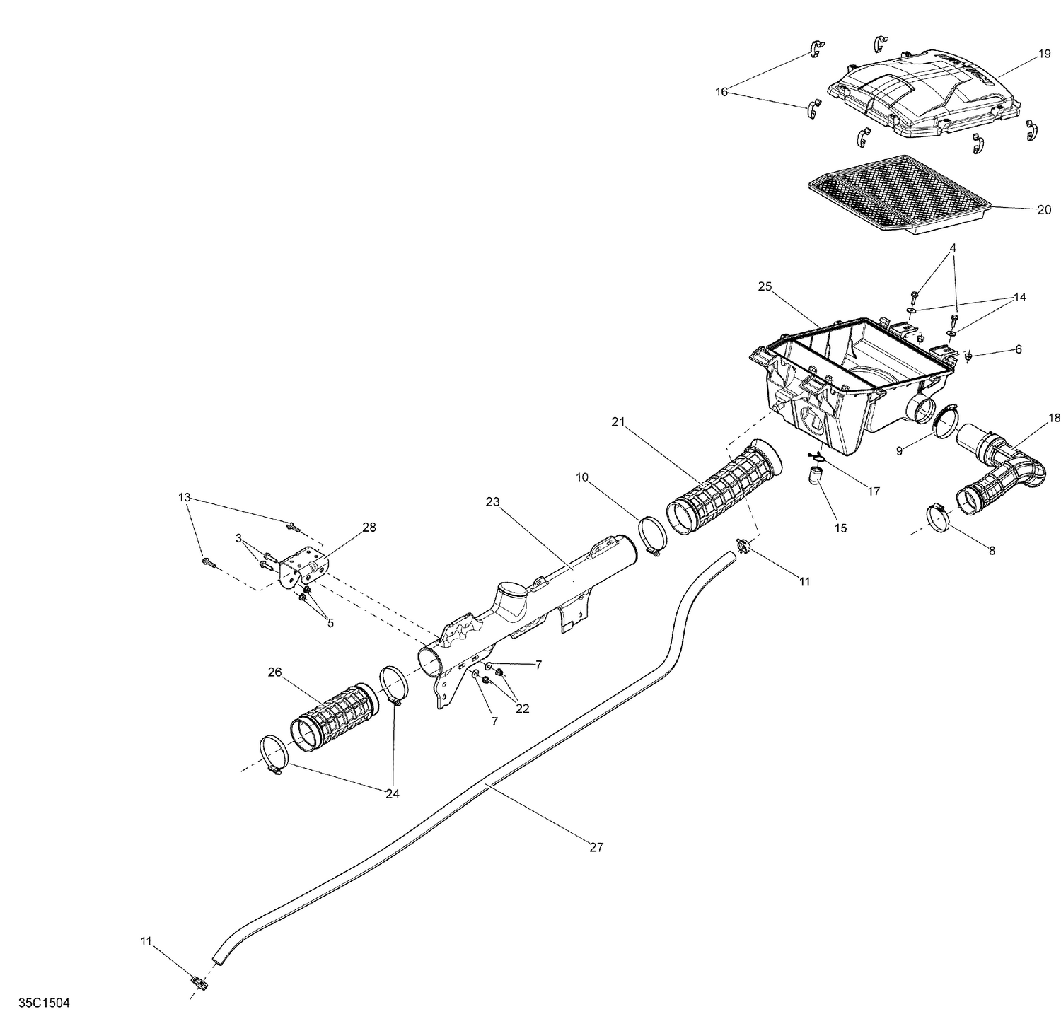 02- Air Intake _35C1504