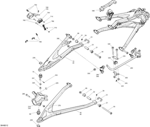 05- Suspension - Front Components Schematic