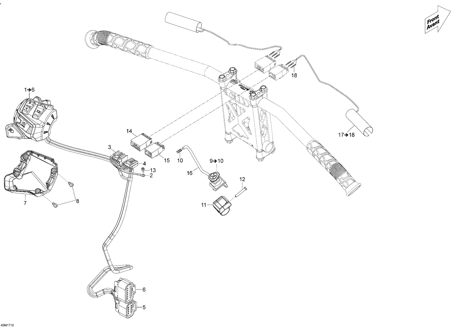 10- Steering Wiring Harness 2018