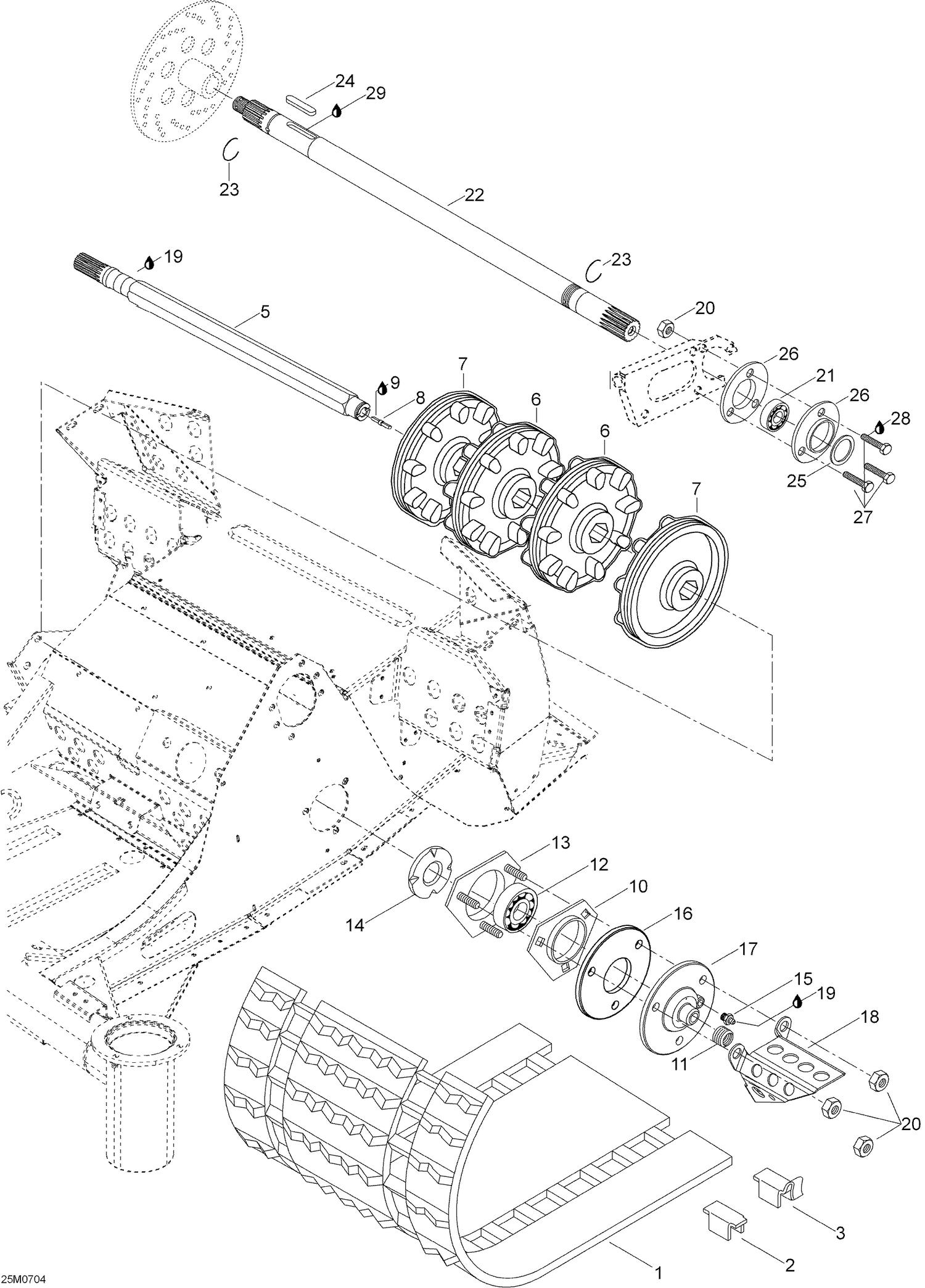 07- Drive Axle and Track