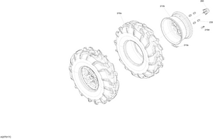 04- Drive - Front Section - Wheels -  Xu+ Schematic