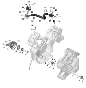 01- Rotax - Engine Cooling Schematic
