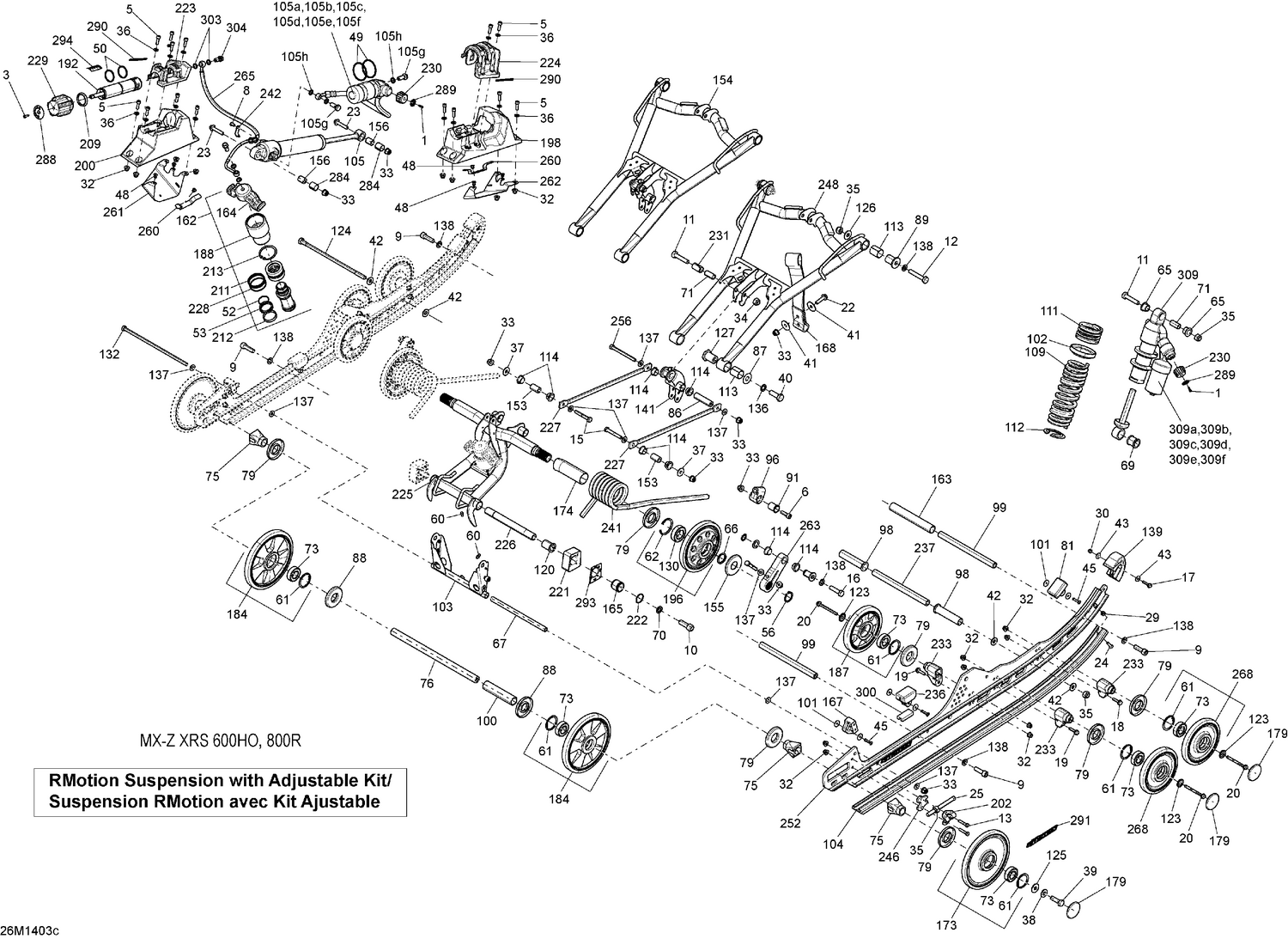 08- Rear Suspension RMotion w ADJ KIT_26M1403c