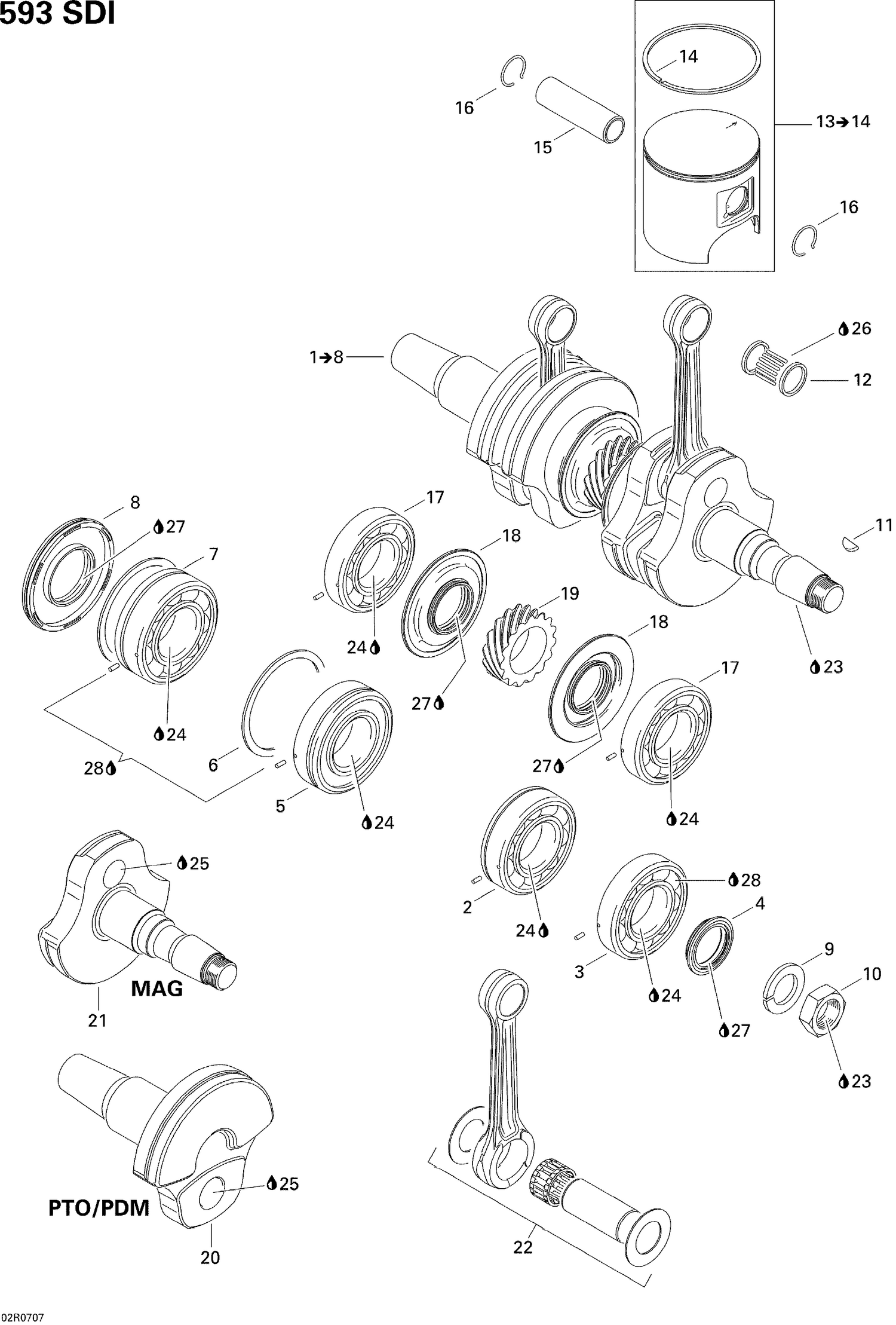 01- Crankshaft And Pistons