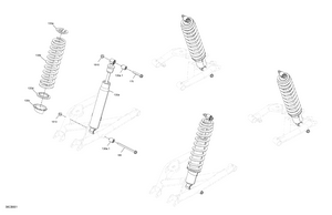 05- Suspension - Rear Shocks Schematic