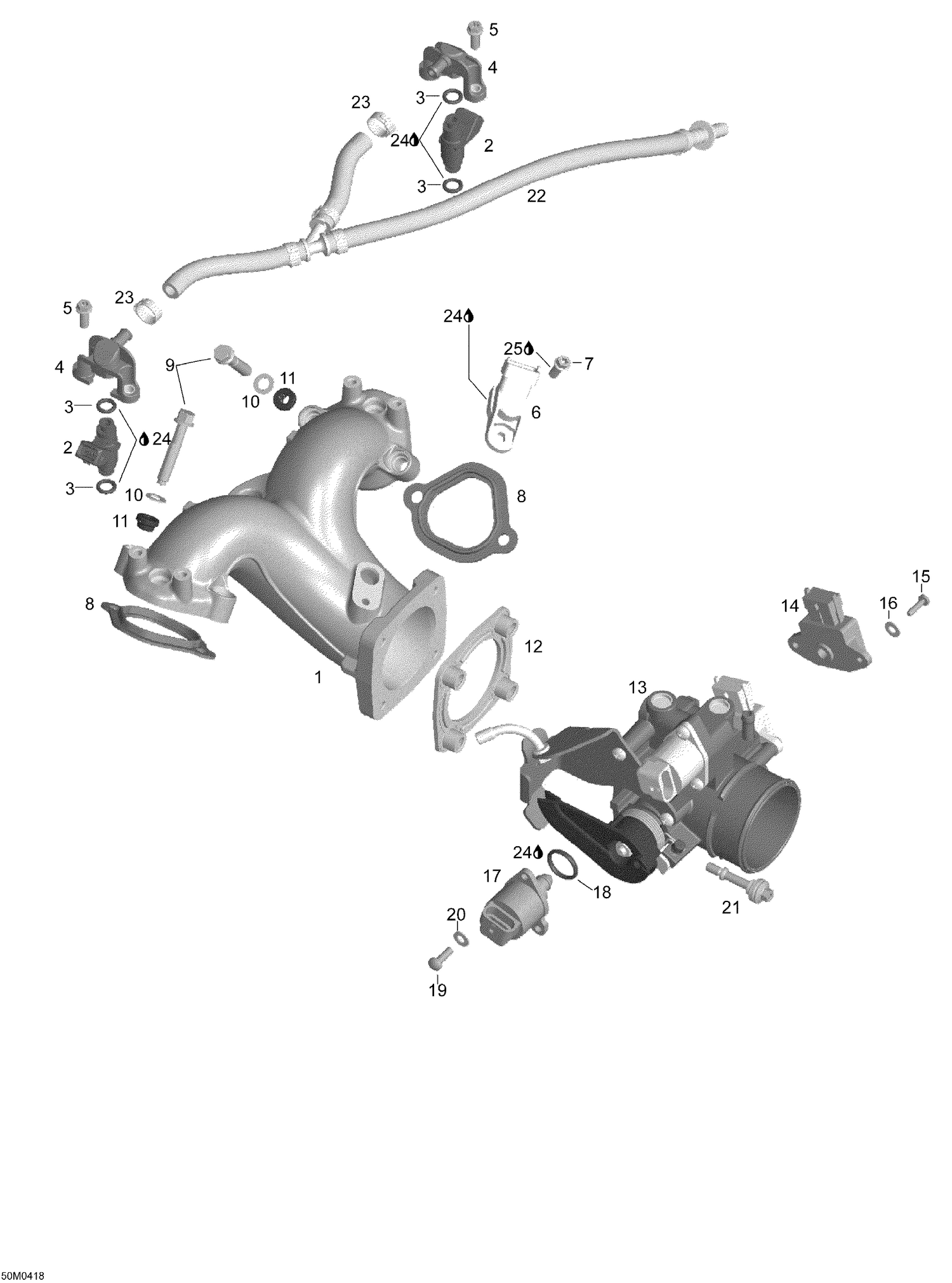 02- Air Inlet Manifold