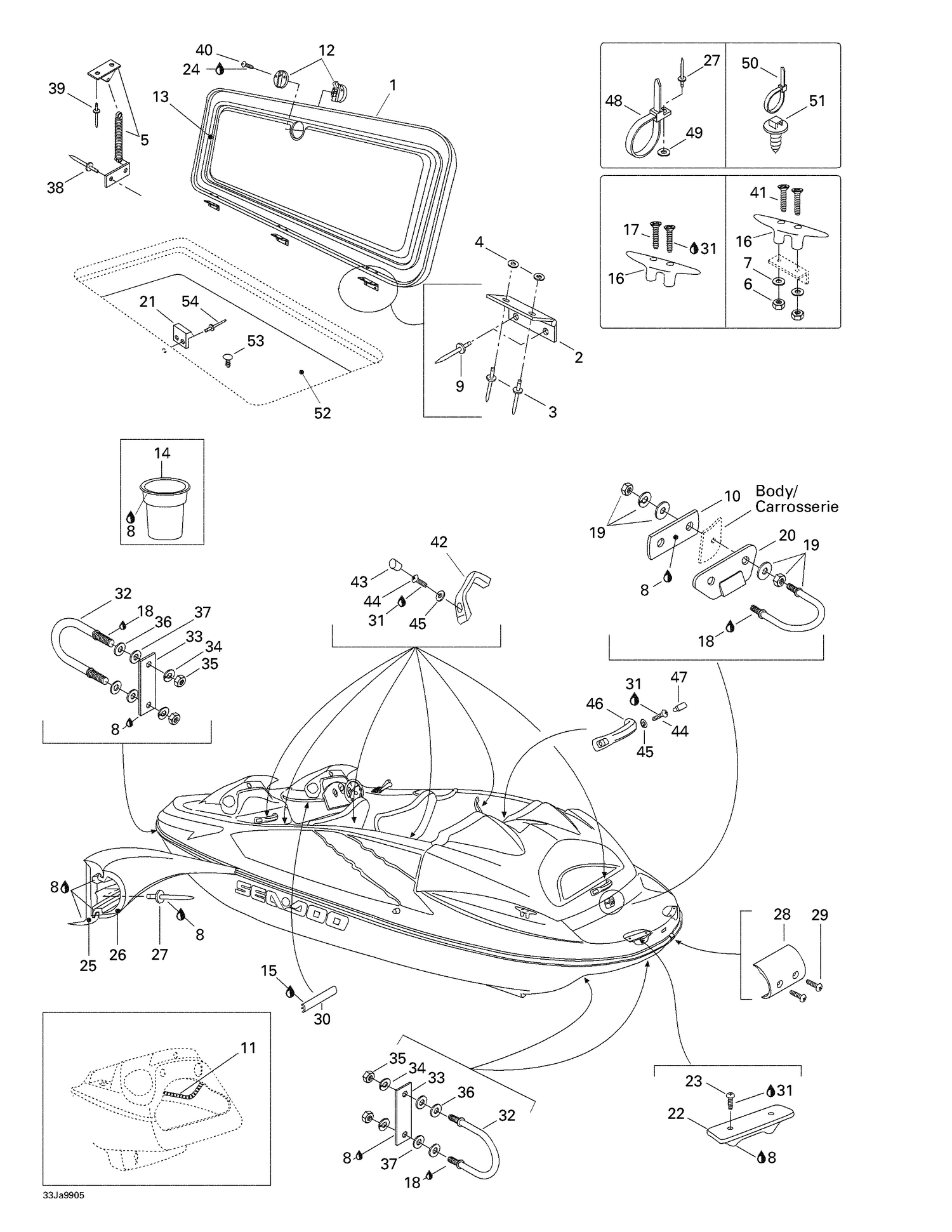09- Central Cover And Accessories