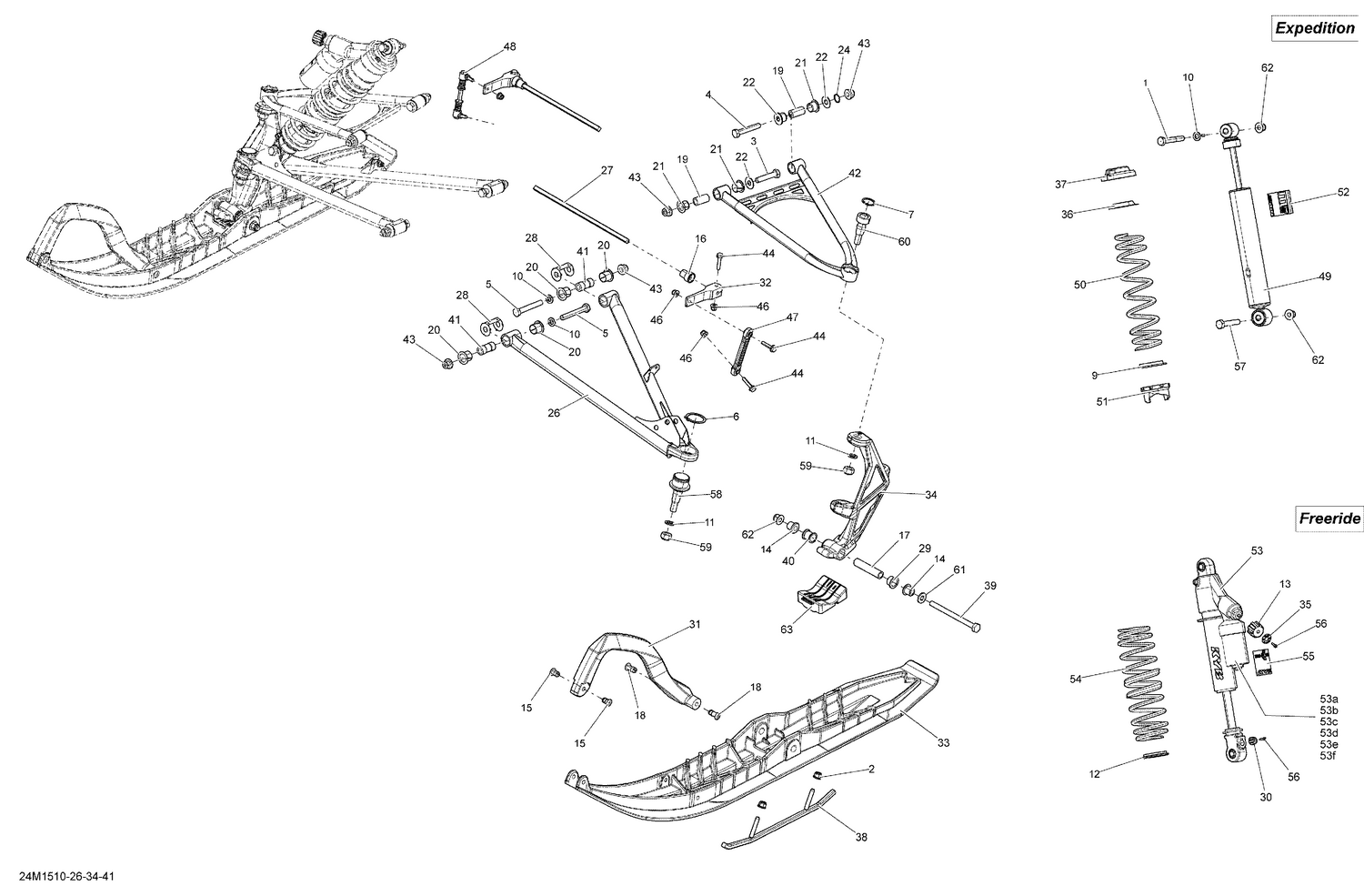 07- Front Suspension And Ski _24M1510