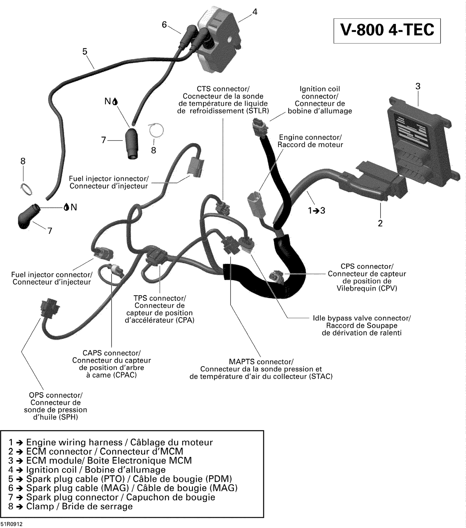 10- Engine Harness And Electronic Module