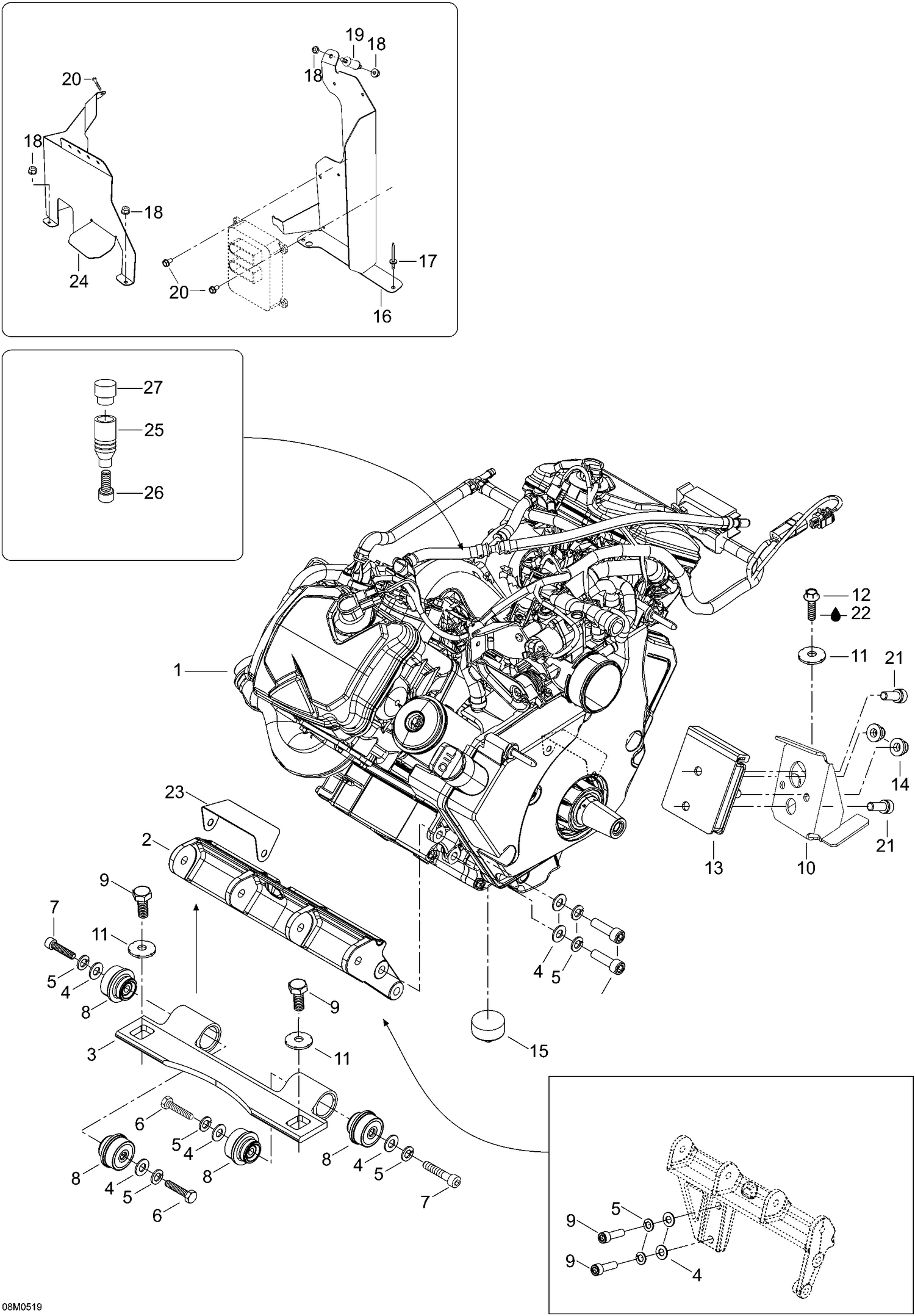 01- Engine And Engine Support