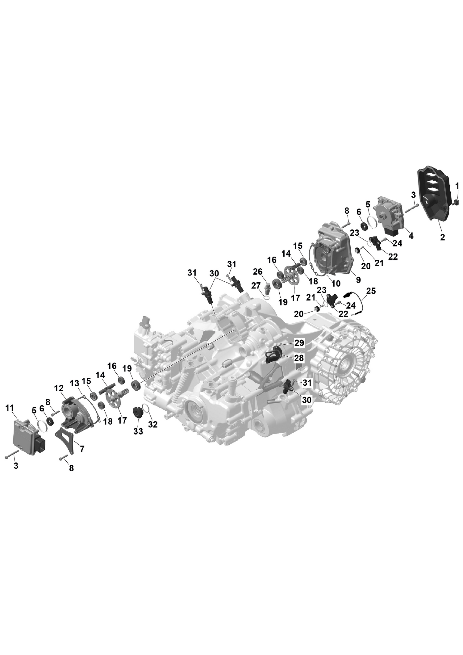 01- ROTAX - GearBox Servo Motors