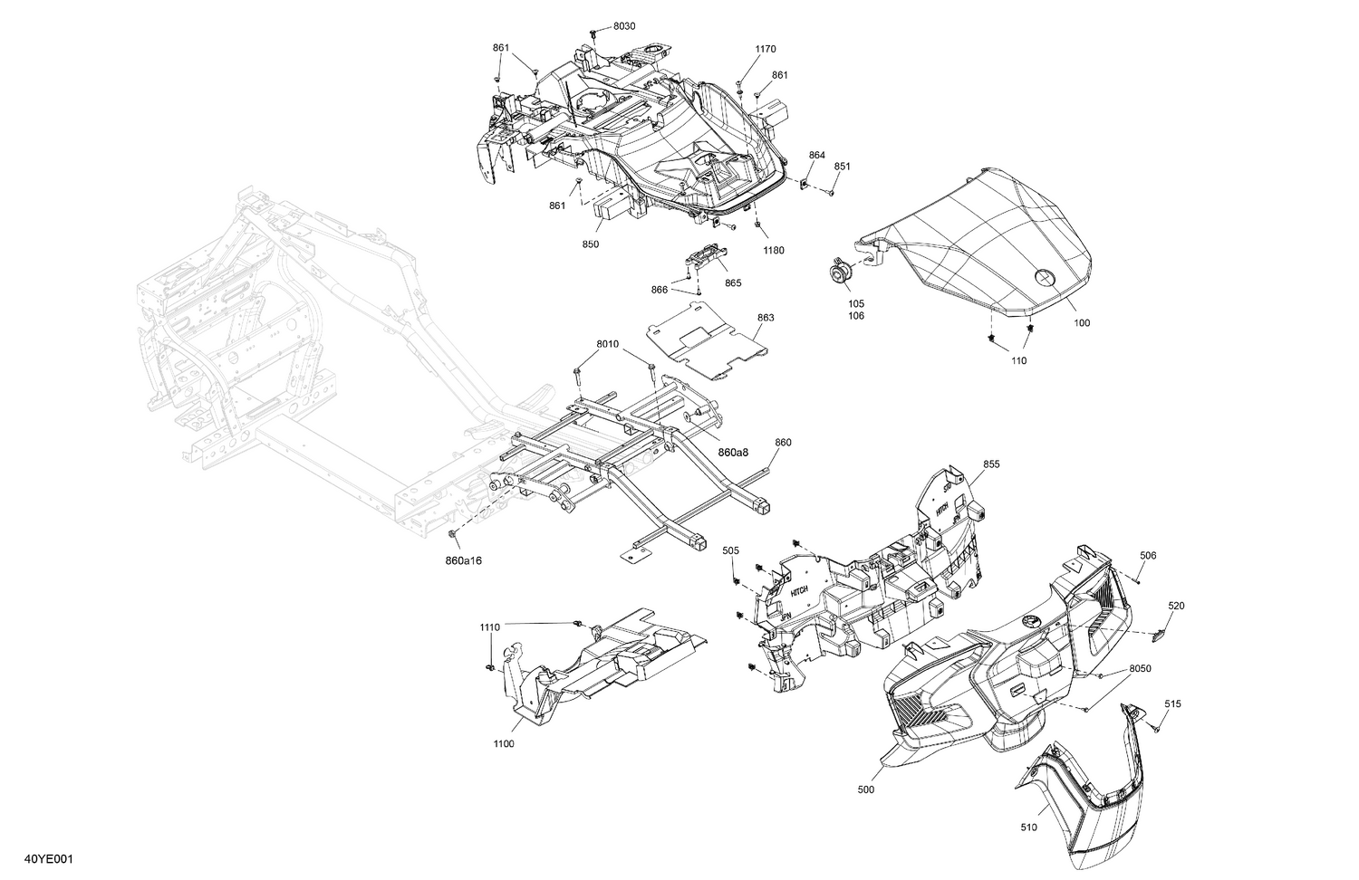 07- Body - Cargo Structure And Rear Fenders