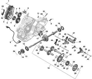 01- Rotax - Gearbox Schematic