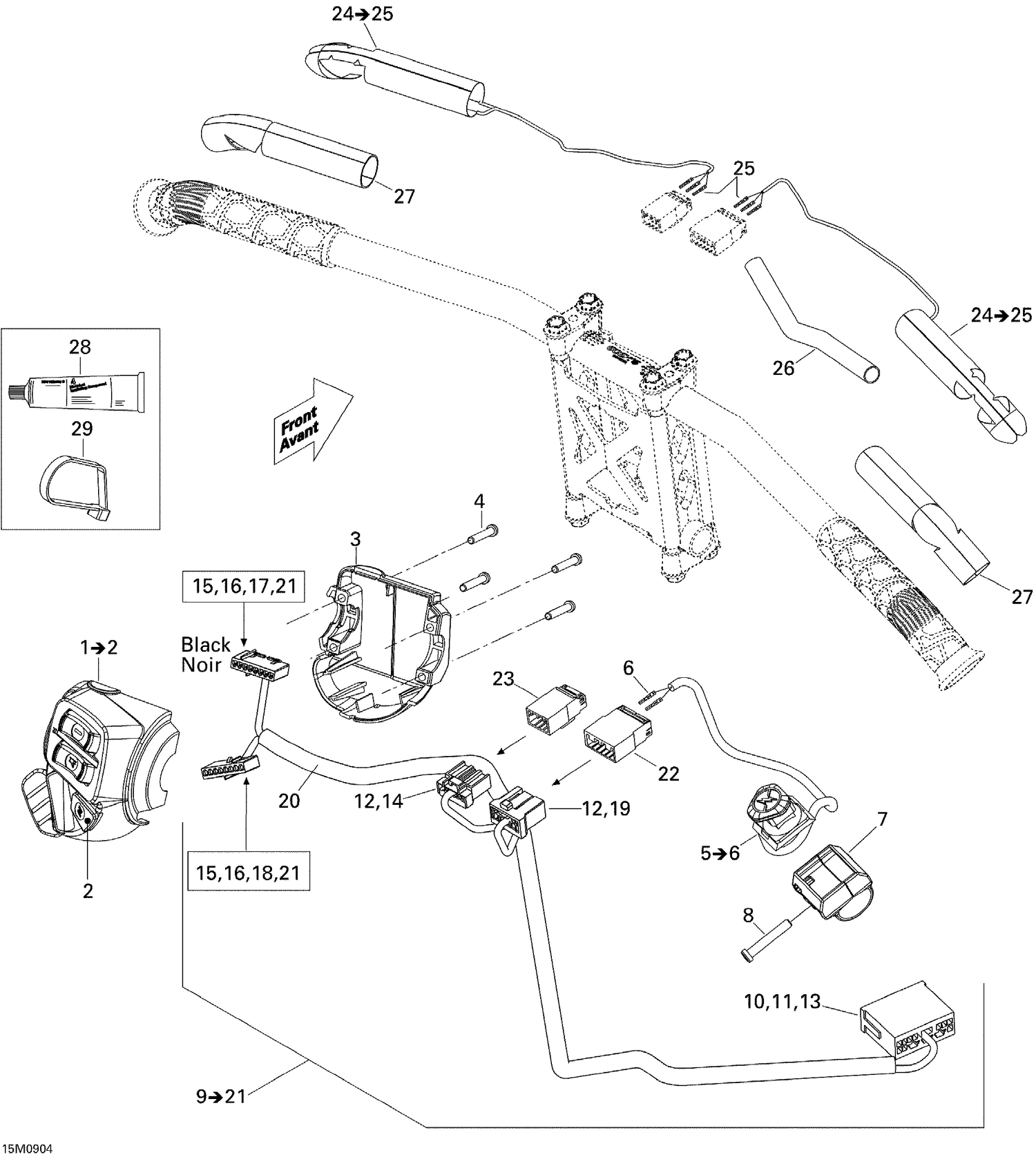 10- Steering Wiring Harness