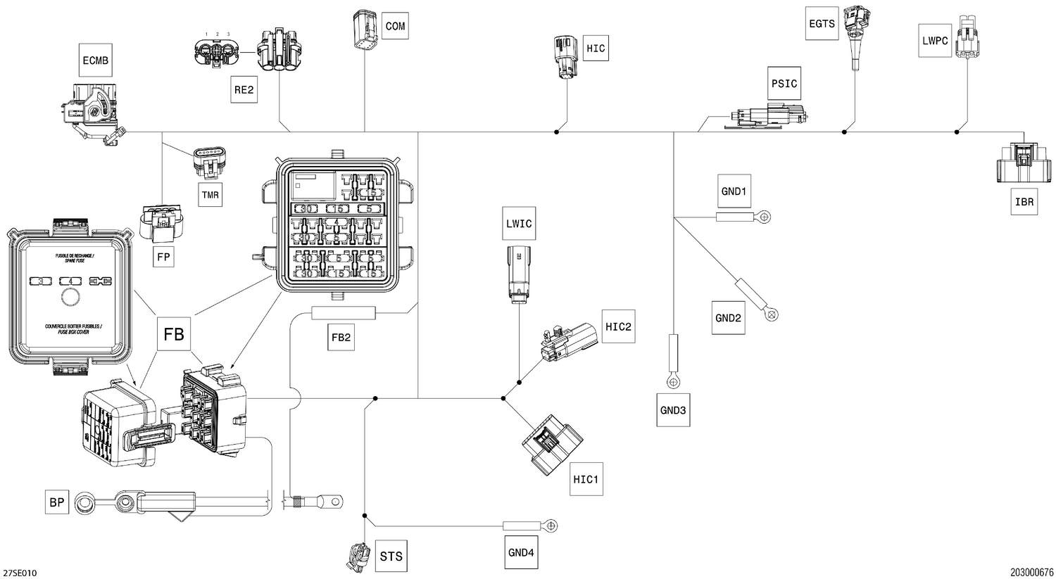 02- Electric - Main Harness - 278004081