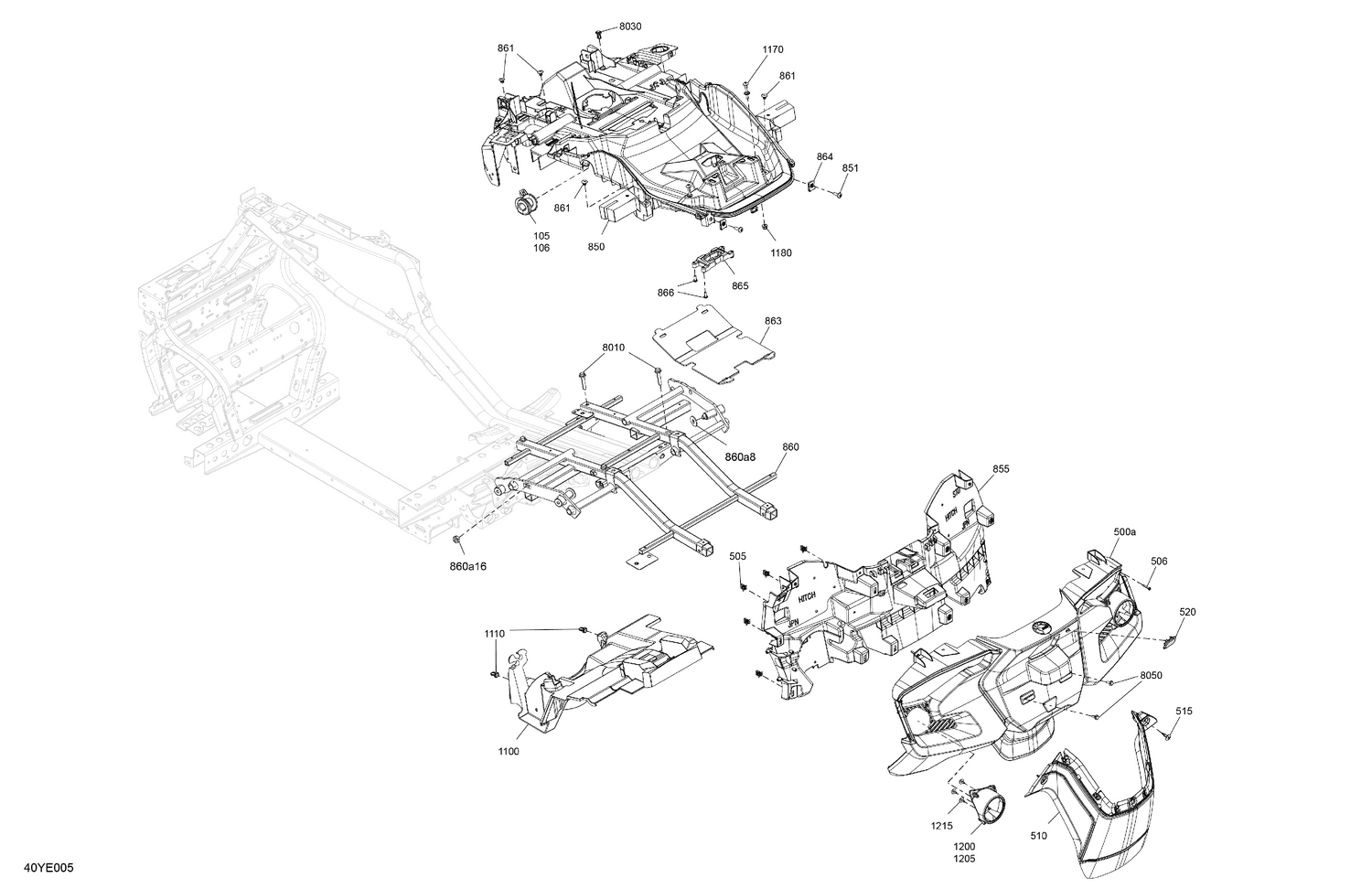 07- Body - Cargo Structure And Rear Fenders