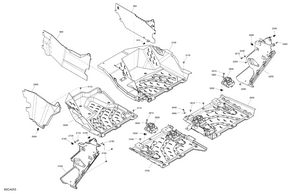 07- Body - Cab Interior - Floor Schematic