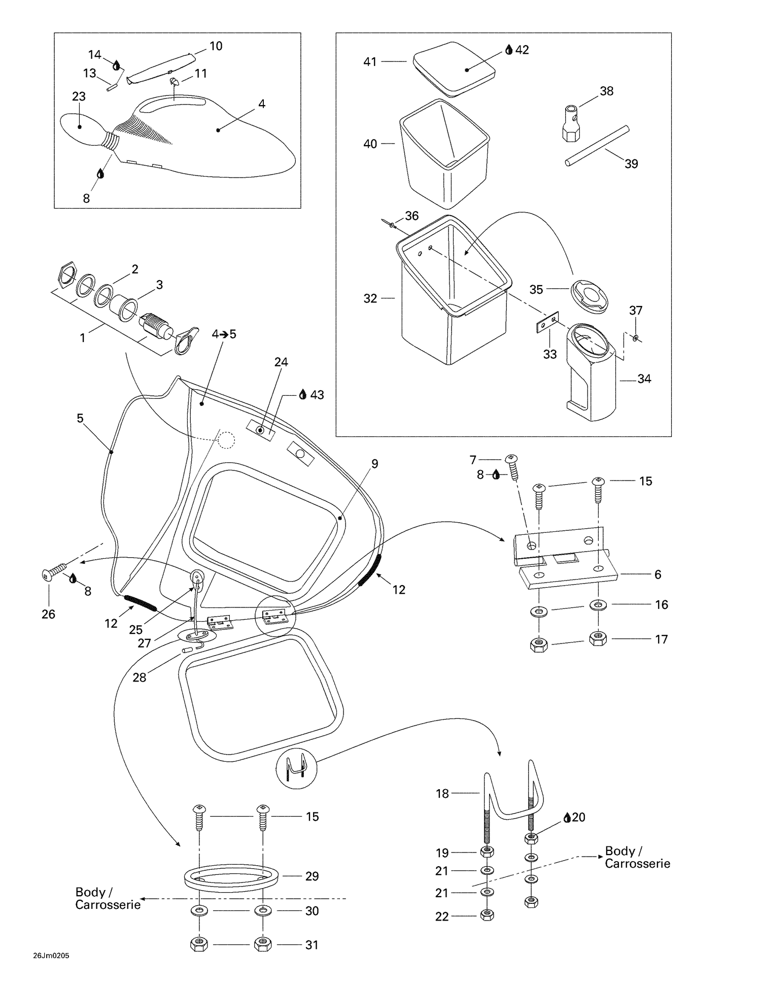 09- Front Storage Compartment