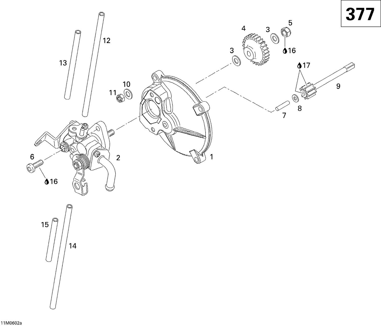 02- Oil Pump MX Z 377