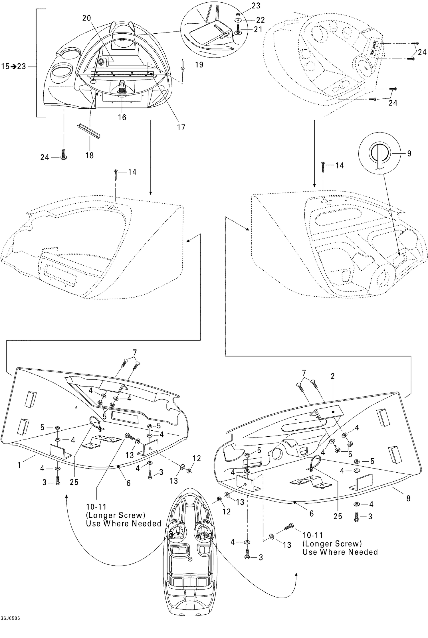 09- Front Console And Glove Box