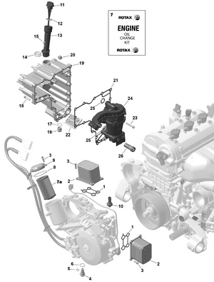01- Rotax - Engine Lubrication Schematic