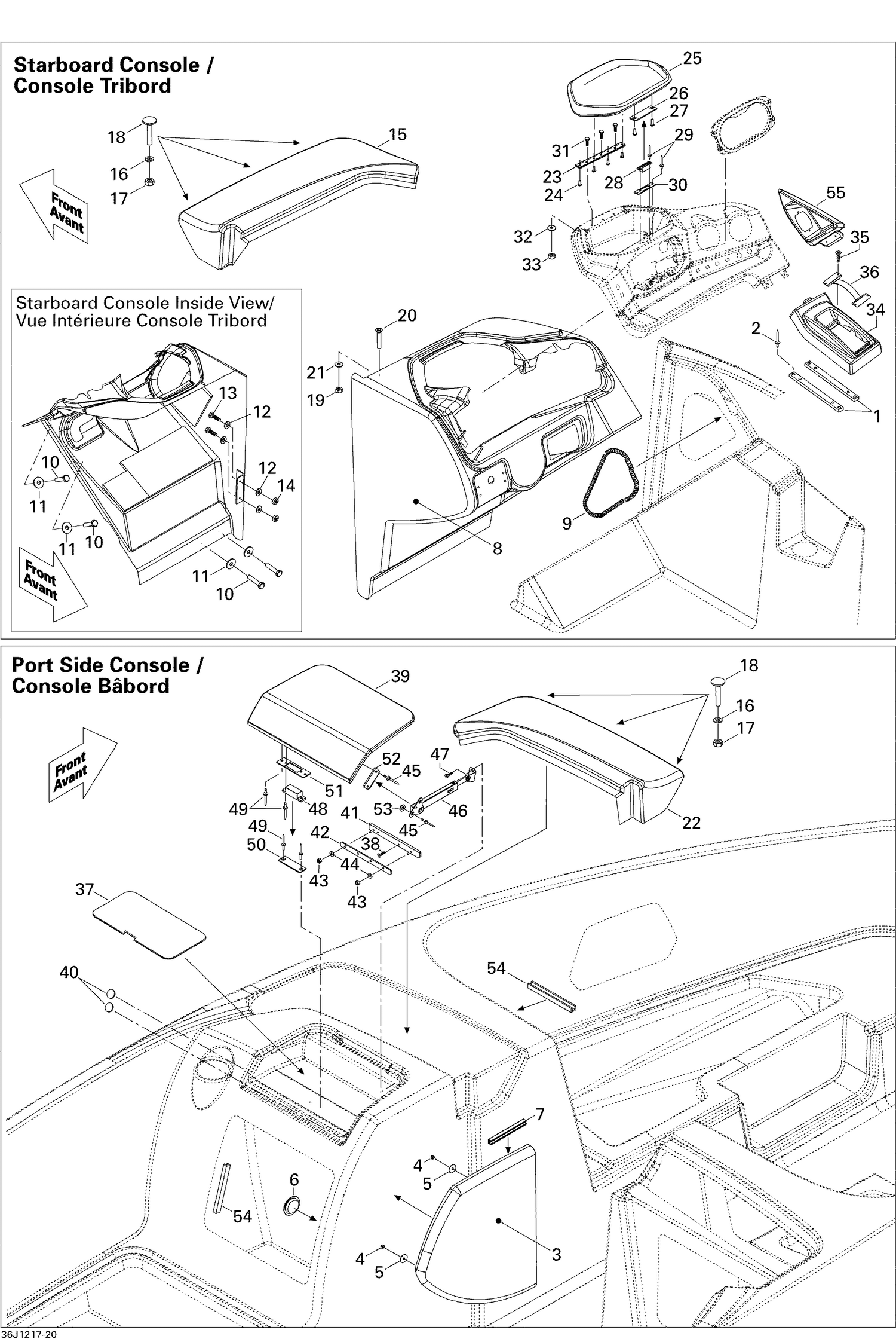 09- Front Console And Glove Box