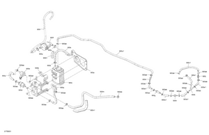 02- Engine - Charcoal Canister Assembly Schematic