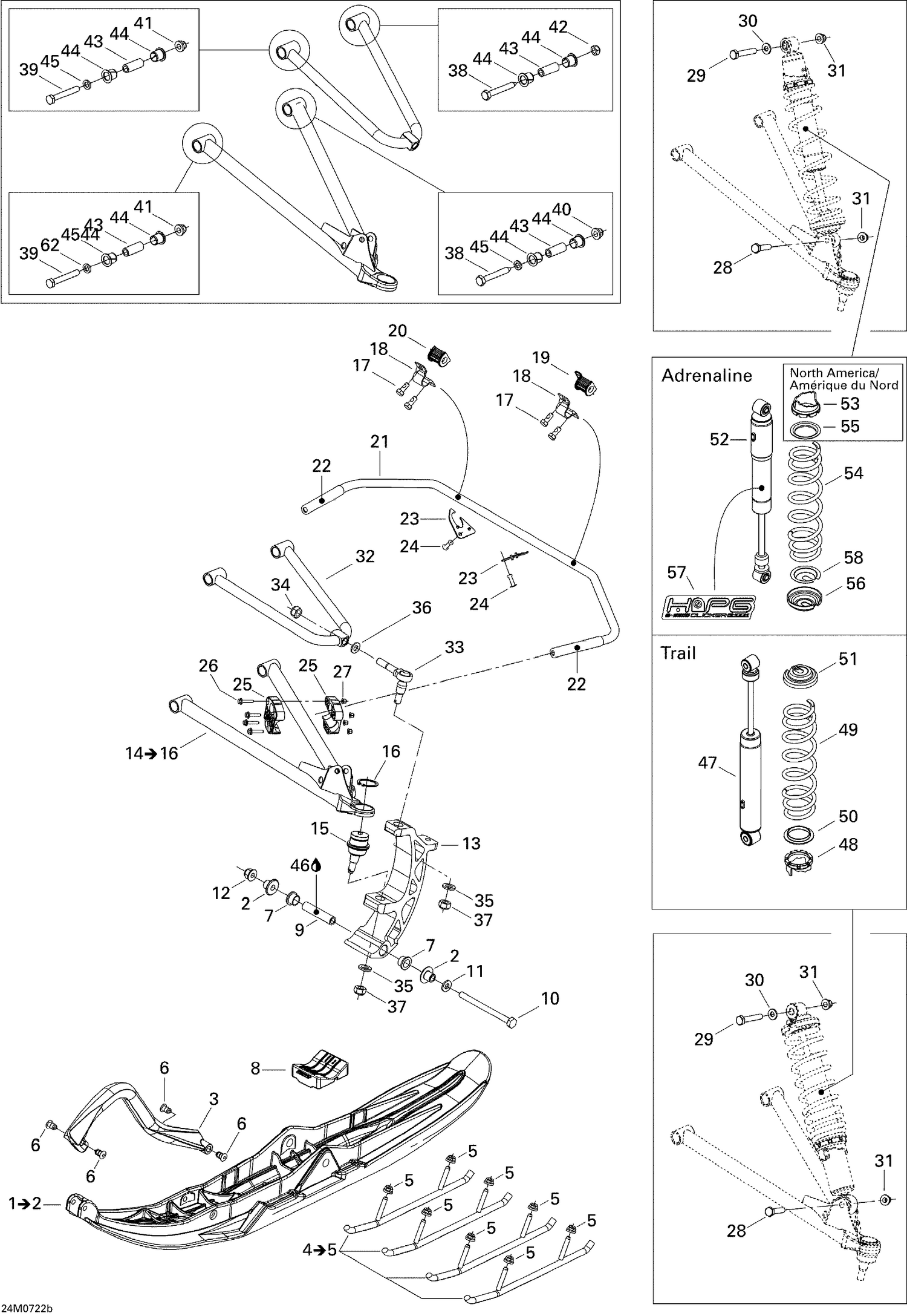 07- Front Suspension And Ski TRAIL