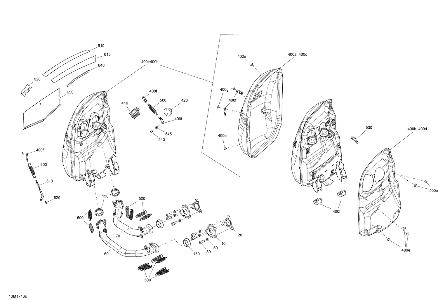 01- Exhaust System - 600 ACE
