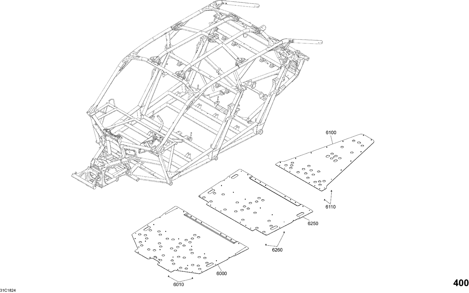 09- Body Parts - Triple Black - Package XDS DPS - Floor Section