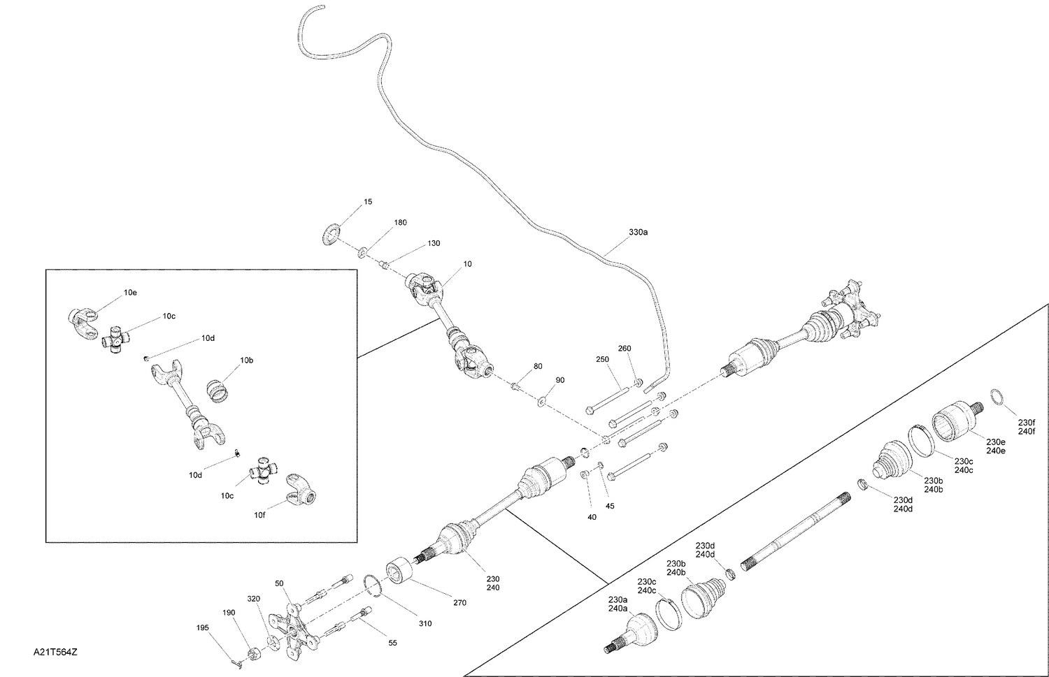 04- Drive - Rear Section - Common Parts