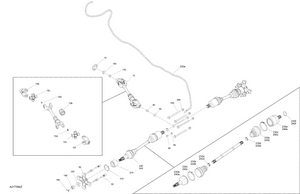 04- Drive - Rear Section - Common Parts Schematic