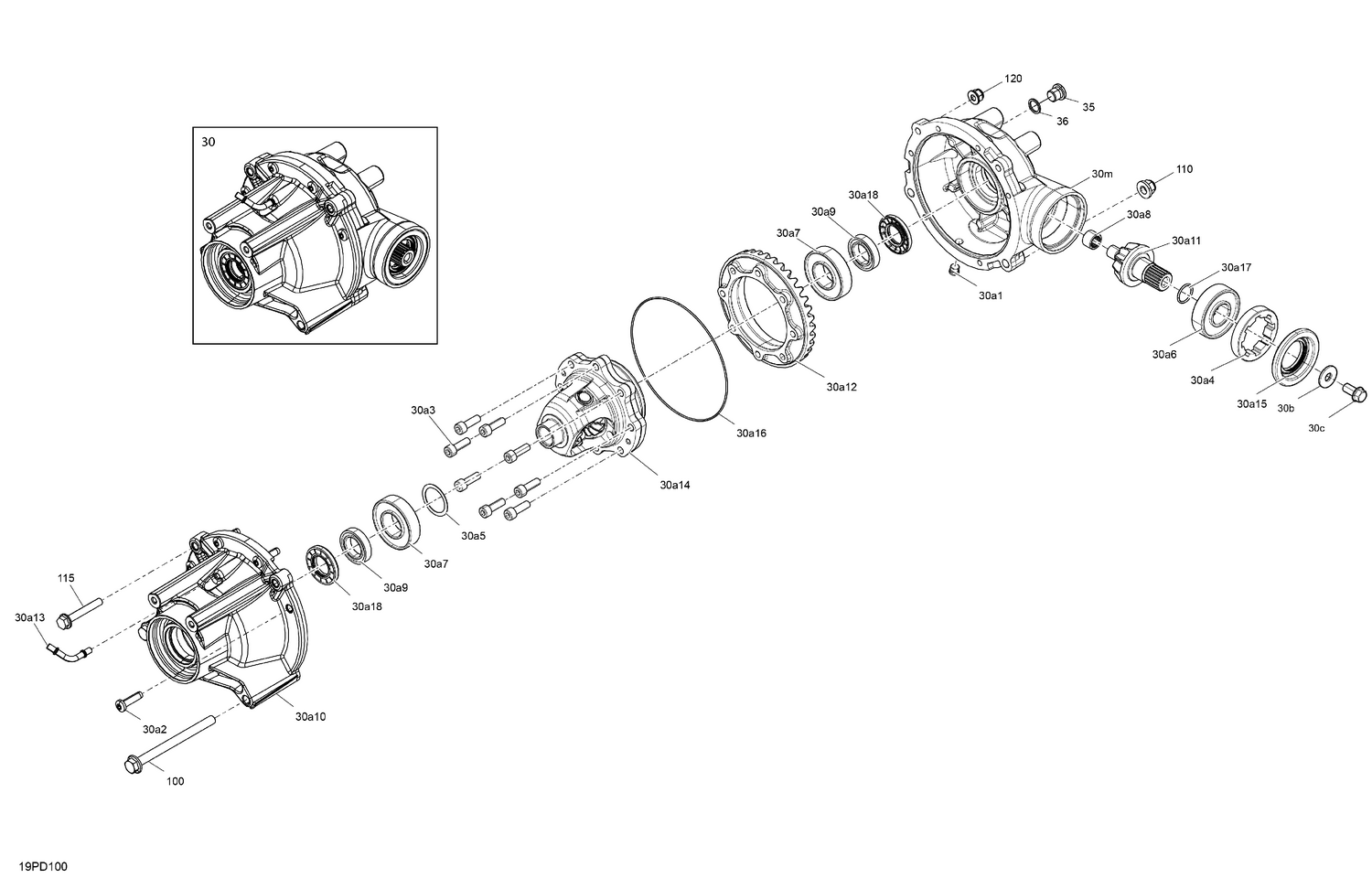 04- Drive - Front - Differential Parts
