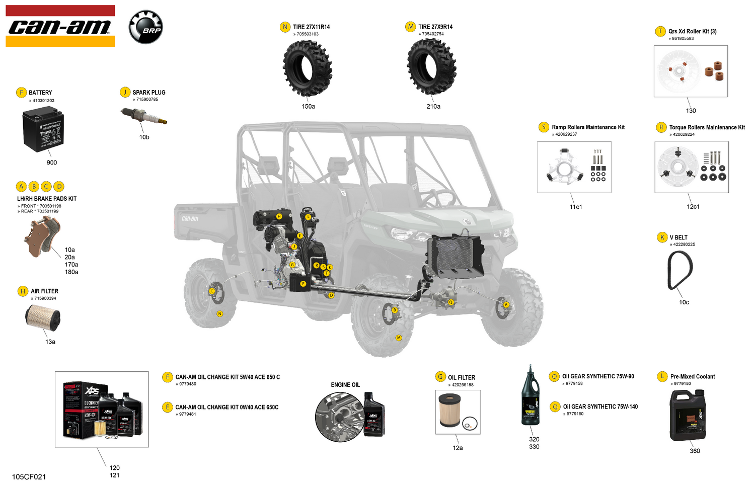 00- Service - Maintenance Parts & Fluids