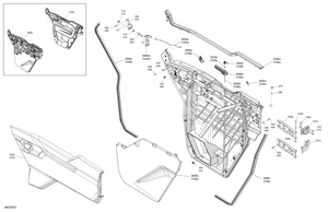 07- Enclosure Cab - Front Doors Schematic