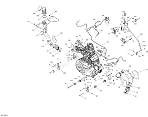 01- Engine And Engine Support - 570 Efi Schematic