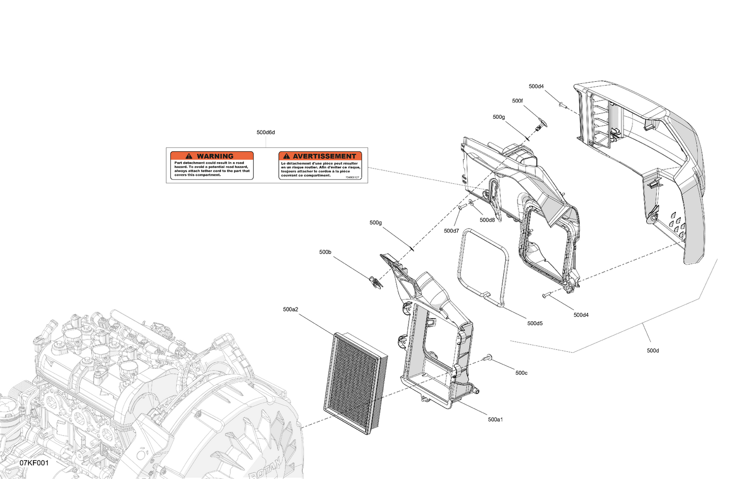 02- Engine - RH Air Intake