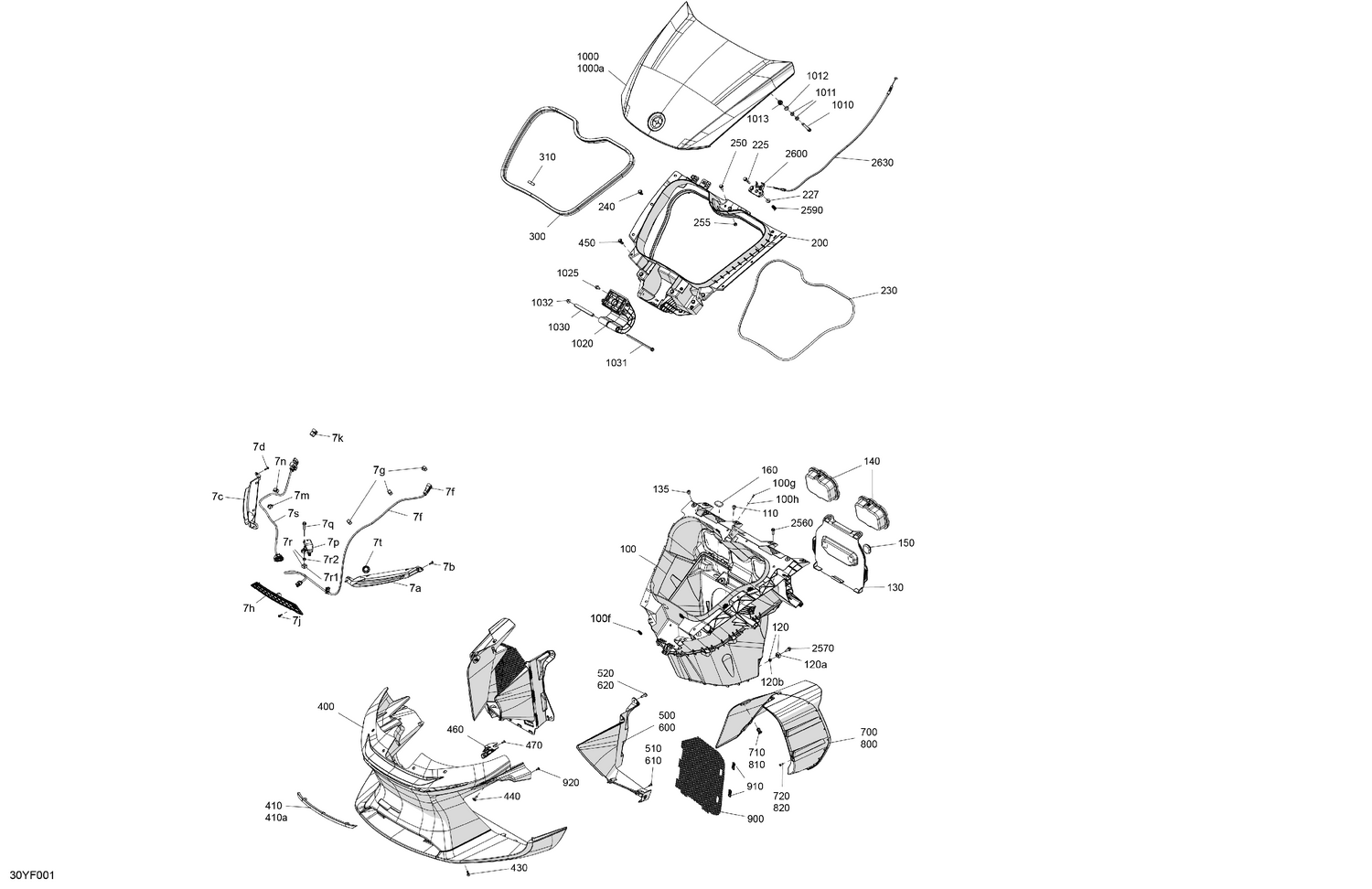 07- Body - Front Storage Tray