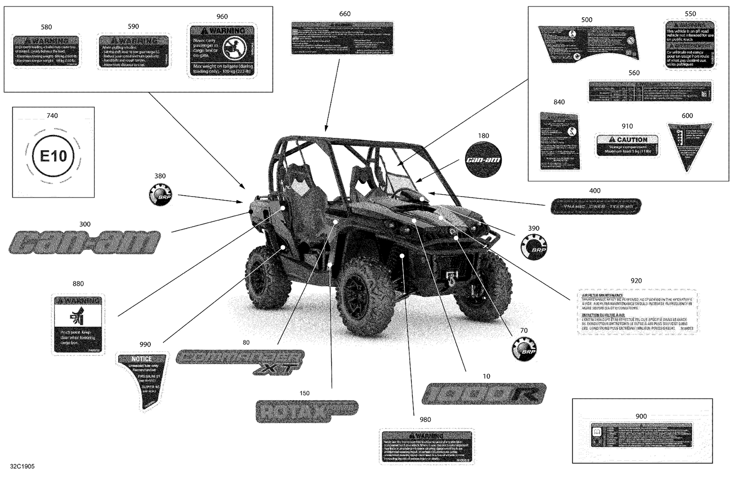 09- Decals - 1000R - XT