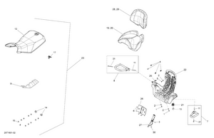 09- Seat - All Models Schematic