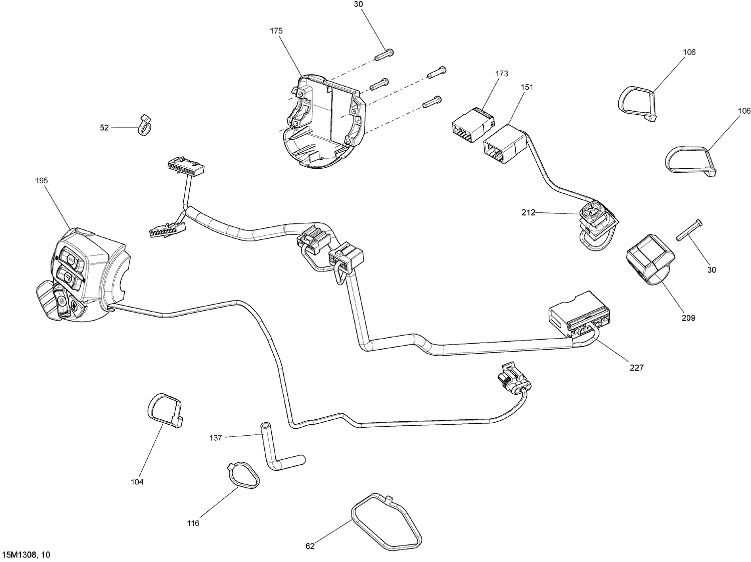 10- Steering Wiring Harness