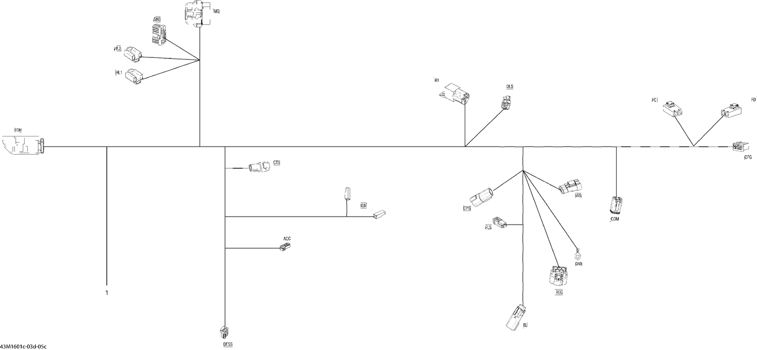 10- Electrical Harness - 600 CARB